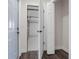 A view through an open door into an attached garage at 1204 Croydonwood Cir, Brandon, FL 33510