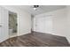 Main bedroom leads to bathroom featuring gorgeous glass shower and sleek toilet at 1204 Croydonwood Cir, Brandon, FL 33510