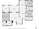 Detailed floor plan showcasing layout of rooms and dimensions of the home at 2671 Clubhouse N Dr, Clearwater, FL 33761