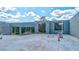 Robust concrete foundation with block walls, setting the stage for a quality-built home at 3420 Channelside Ct, Safety Harbor, FL 34695