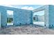 Durable block wall framework with framed door opening, awaiting your design vision at 3420 Channelside Ct, Safety Harbor, FL 34695