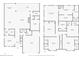 Two-story floor plan of home showing room layouts and approximate dimensions at 3821 W Vasconia St, Tampa, FL 33629