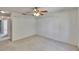 Bright, spacious bedroom with a ceiling fan and ample closet space at 4225 Barret Ave, Plant City, FL 33566