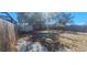 Wide view of the backyard and storage shed at 4331 16Th S Ave, St Petersburg, FL 33711