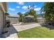 Beautiful backyard featuring a modern design, an inviting pool, and a well manicured lawn at 4829 20Th N Ave, St Petersburg, FL 33713