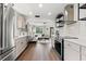Well-lit kitchen featuring stainless steel appliances, sleek countertops, and an open-concept design at 4829 20Th N Ave, St Petersburg, FL 33713