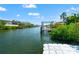 Private dock with boat lift system at 6315 Marbella Blvd, Apollo Beach, FL 33572