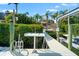 Dock area including boat lift and wash station at 6315 Marbella Blvd, Apollo Beach, FL 33572