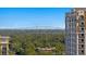 Enjoy the distant view of the Sunshine Skyway bridge on the horizon from your perch above the trees at 777 3Rd N Ave # 1408, St Petersburg, FL 33701