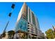 Modern high rise building offers balconies and art installation at 777 3Rd N Ave # 1408, St Petersburg, FL 33701
