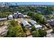 Real estate showcasing cozy neighborhood living, featuring mature trees and alley access, conveniently located downtown at 107 W Amelia Ave, Tampa, FL 33602