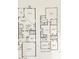 Detailed first and second floor plan showcasing the layout of rooms, dimensions, and key features at 1227 Ballard Green Pl, Brandon, FL 33511