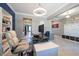 The office includes a chair, desk, and bookshelves at 13639 Ashlar Slate Pl, Riverview, FL 33579