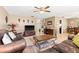 Living room with an open layout, featuring a blend of textures and decor throughout the space at 251 Dunbridge Dr, Palm Harbor, FL 34684