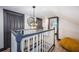 Second story hallway featuring nice floors and neutral colors at 2536 Burlington N Ave, St Petersburg, FL 33713