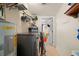 Laundry room equipped with modern washer and dryer units at 2903 W Paxton Ave, Tampa, FL 33611