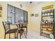 Bright breakfast nook with lake views and decor at 486 Lakeview Dr # 54, Palm Harbor, FL 34683