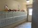 Wall of mailboxes decorated with flowers and bunny ornaments at 6190 80Th N St # 204, St Petersburg, FL 33709
