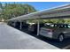 Covered parking available for unit owners to keep cars cool and protected from the elements at 6190 80Th N St # 204, St Petersburg, FL 33709