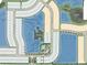 Aerial community view showcases the planned amenities and available lots in the neighborhood at 813 Steel Dr, Apollo Beach, FL 33572
