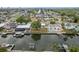 Waterfront home with backyard pool, dock, and boat lift access to bay and gulf at 8721 Bay Crest Ln, Tampa, FL 33615