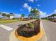Landscaped street view showcasing the well-maintained community and inviting curb appeal at 10303 Malvasia Ave, Riverview, FL 33578