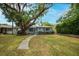 Charming home with a lovely front yard, mature tree, and inviting walkway at 1736 23Rd N Ave, St Petersburg, FL 33710