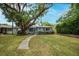 Charming home with a lovely front yard, mature tree, and inviting walkway at 1736 23Rd N Ave, St Petersburg, FL 33710
