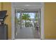 Balcony featuring a lounge chair with views of the water at 2314 N Riverside Dr, Tampa, FL 33602