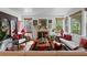 Cozy living room enhanced by decorative accents, hardwood floors, and natural light at 2421 Brevard Ne Rd, St Petersburg, FL 33704