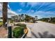 Gated entrance to Key Vista community, ensuring privacy and security for residents at 2629 Timacqua Dr, Holiday, FL 34691