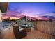 Enjoy the sunset views on this spacious rooftop deck with canal views and comfortable seating at 3505 Seaway Dr, New Port Richey, FL 34652