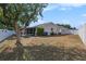 Backyard features a screened-in lanai, providing a serene outdoor retreat at 512 Red Mangrove Ln, Apollo Beach, FL 33572