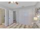 Bedroom with a view to an en-suite bathroom and closet at 5591 15Th N Ave, St Petersburg, FL 33710