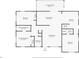 Detailed floor plan showcasing the layout of the home with labeled rooms and dimensions at 5591 15Th N Ave, St Petersburg, FL 33710