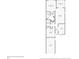 Detailed floorplan outlining the layout of the home, including room dimensions and key features at 6428 Remus Dr, New Port Richey, FL 34653