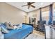 The bedroom has neutral paint and multiple pieces of furniture at 7339 Skybird Rd # 7339, Bradenton, FL 34209