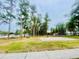 Outdoor basketball court at Moon Lake Park surrounded by tall trees and picnic tables at 9161 Codel Loop, New Port Richey, FL 34654