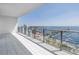A spacious balcony with gorgeous city and marina views from a luxury residence at 100 1St N Ave # 3104, St Petersburg, FL 33701