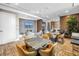 Modern resident lounge with comfortable chairs, TV, and stylish design at 100 1St N Ave # 3104, St Petersburg, FL 33701