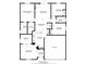 Detailed floor plan showcasing layout, room dimensions, and square footage at 11535 Wellman Dr, Riverview, FL 33578
