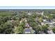 Aerial shot of a neighborhood with mature trees and manicured landscaping at 12302- Pittsfield Ave, Tampa, FL 33624