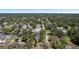 Aerial view displaying homes nestled among abundant trees, showcasing a green neighborhood at 12302- Pittsfield Ave, Tampa, FL 33624