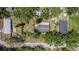 An aerial view showcasing the property layout and surrounding neighborhood at 12302- Pittsfield Ave, Tampa, FL 33624