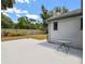 Outdoor patio space, perfect for outdoor dining and enjoying the peaceful backyard at 2204 Jennifer Ln, Valrico, FL 33594