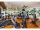 Well-equipped fitness center featuring a variety of machines and weights at 3847 Lighthouse Way # 3847, New Port Richey, FL 34652