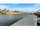 Picturesque waterfront dock with boat access and serene water views at 4968 Southshore Dr, New Port Richey, FL 34652