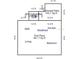 Layout of this home's first floor featuring the living, bath, kitchen, bedroom, breakfast and enclosed patio at 769 53Rd N Ter, St Petersburg, FL 33703