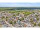 An aerial perspective reveals the home's location near Tampa and area nature parks at 9112 Suffield Ct, Tampa, FL 33615