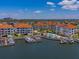 Waterfront condos with boat docks and pool in a tropical setting at 1042 Bellasol Way # 202, Apollo Beach, FL 33572
